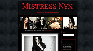 UK Mistress Nyx